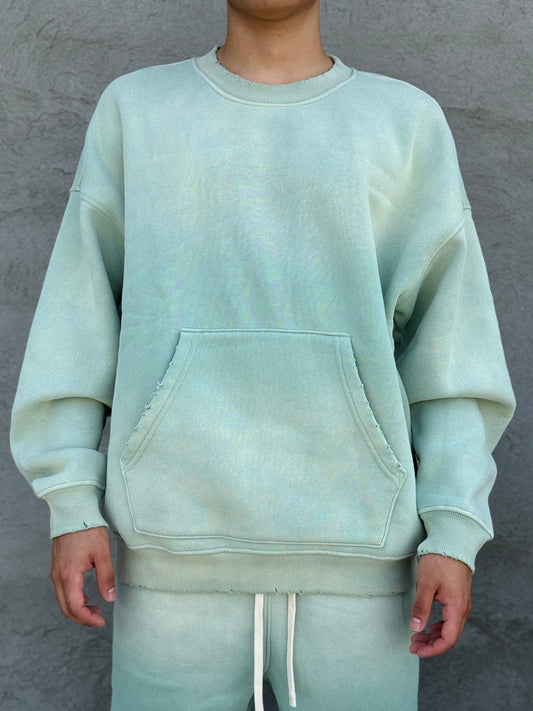 RELAXED GRADIENT SWEATSHIRT